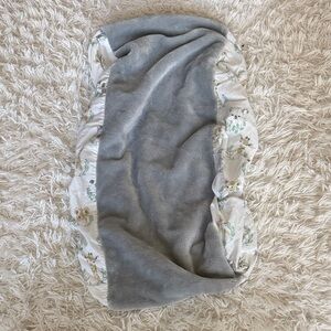 Animal print changing pad cover